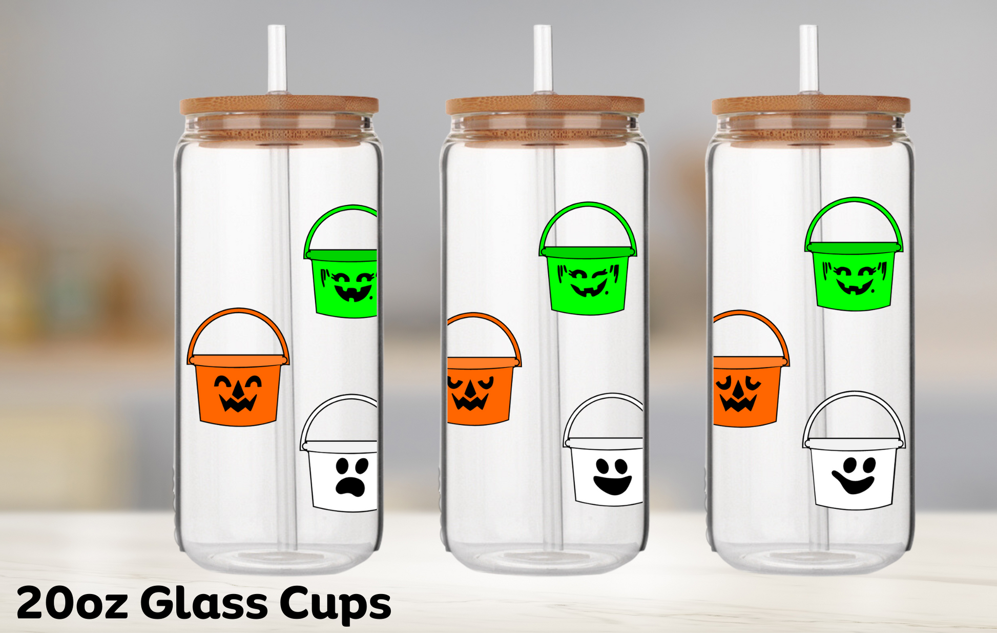 Halloween Libbey Cups